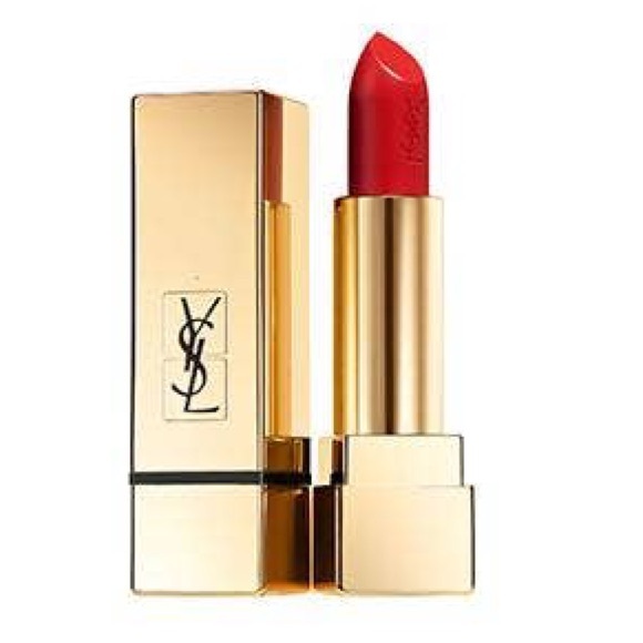 Yves Saint Laurent Other - Yves Saint Laurent Mini Rouge Pur Couture Lipstick - 01 Le Rouge
